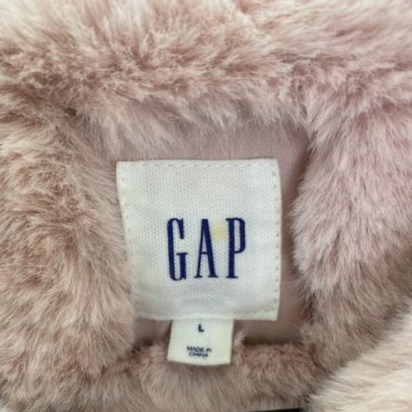 Faux Fur Pastel Pink Coat - Picture 7 of 7